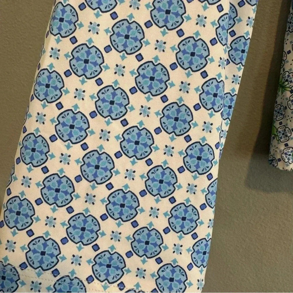 Barbara Erickson Swim Top Rashguard 1/4 Zip Long Sleeve Floral Tropical XL - Picture 3 of 5